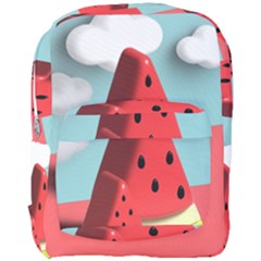 Strawberries Fruit Full Print Backpack by Grandong