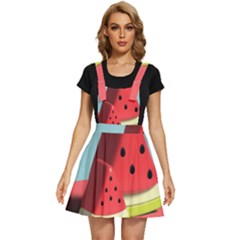 Strawberries Fruit Apron Dress by Grandong