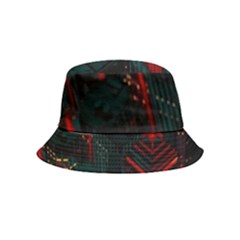 A Dark City Vector Bucket Hat (kids) by Proyonanggan