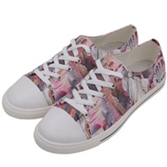 Vintage Landmarks Travel Women s Low Top Canvas Sneakers by Proyonanggan