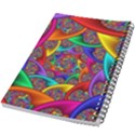 Color Spiral 5.5  x 8.5  Notebook View2