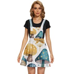 Mushroom Forest Fantasy Flower Nature Apron Dress by Bangk1t