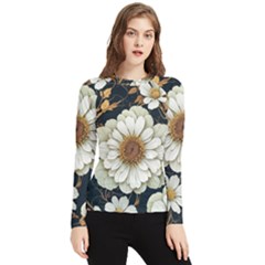 Fantasy People Mysticism Composing Fairytale Art Women s Long Sleeve Rash Guard by Bangk1t