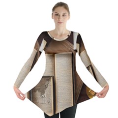 Desk Book Inkwell Pen Long Sleeve Tunic  by Ravend