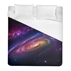 Universe Space Star Rainbow Duvet Cover (full/ Double Size) by Ravend