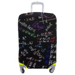 Mathematics  Physics Maths Math Pattern Luggage Cover (medium) by Grandong