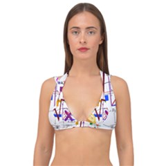 Mathematics Formula Physics School Double Strap Halter Bikini Top by Grandong