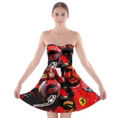 Carlos Sainz Strapless Bra Top Dress by Boster123