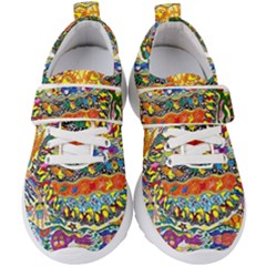 Supersonic Sunblast Kids  Velcro Strap Shoes by chellerayartisans