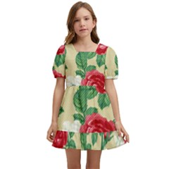  Kids  Short Sleeve Dolly Dress by AXCiSS