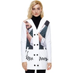 Moosewala Button Up Hooded Coat  by Mayank