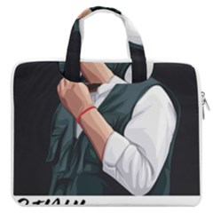 Moosewala Macbook Pro 16  Double Pocket Laptop Bag  by Mayank