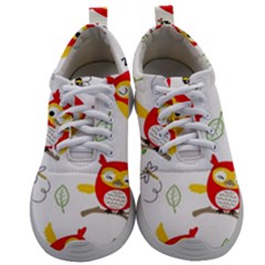 Seamless-pattern-vector-owl-cartoon-with-bugs Mens Athletic Shoes by pakminggu