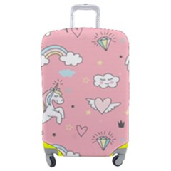 Cute-unicorn-seamless-pattern Luggage Cover (medium) by pakminggu