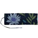 Abstract Floral- Ultra-stead Pantone Fabric Roll Up Canvas Pencil Holder (M) View1