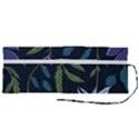 Abstract Floral- Ultra-stead Pantone Fabric Roll Up Canvas Pencil Holder (M) View2