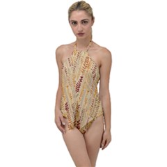 Autumn Nature Fall Go With The Flow One Piece Swimsuit by pakminggu