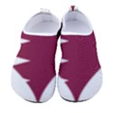 Heart-love-flag-qatar Women s Sock-Style Water Shoes View1