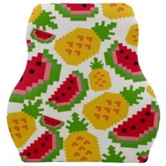 Watermelon -12 Car Seat Velour Cushion  by nateshop