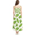 Vegetable Pattern With Composition Broccoli Boho Sleeveless Summer Dress View2