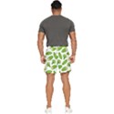 Vegetable Pattern With Composition Broccoli Men s Runner Shorts View4