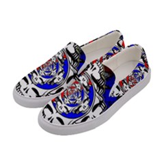 The Grateful Dead Women s Canvas Slip Ons by Grandong