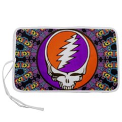 Gratefuldead Grateful Dead Pattern Pen Storage Case (l) by Cowasu