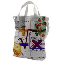 Mathematics Formula Physics School Canvas Messenger Bag by Bedest