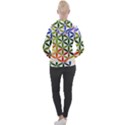 Mandala Rainbow Colorful Women s Overhead Hoodie View2