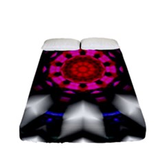 Kaleidoscope-round-metal Fitted Sheet (full/ Double Size) by Bedest