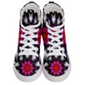 Kaleidoscope-round-metal Women s Hi-Top Skate Sneakers View1