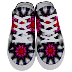 Kaleidoscope-round-metal Half Slippers by Bedest