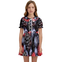 Berries-01 Kids  Sweet Collar Dress by nateshop