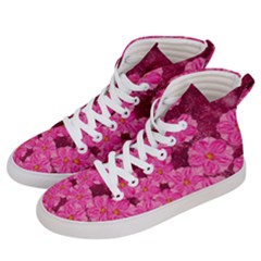 Cherry-blossoms-floral-design Men s Hi-top Skate Sneakers by Bedest