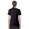 Math Mathematics Pattern Women s Cotton T-Shirt View2