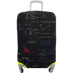 Math Mathematics Pattern Luggage Cover (large) by pakminggu