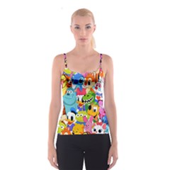 Illustration Cartoon Character Animal Cute Spaghetti Strap Top by Cowasu