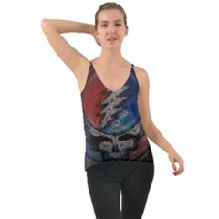 Grateful Dead Logo Chiffon Cami by Cowasu