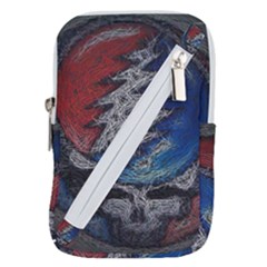 Grateful Dead Logo Belt Pouch Bag (large) by Cowasu