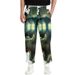 Time Machine Doctor Who Men s Elastic Waist Pants by Cowasu