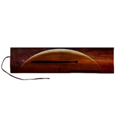 Science-fiction-digital-illustration Roll Up Canvas Pencil Holder (l) by Cowasu