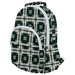 Pattern-design-texture-fashion Rounded Multi Pocket Backpack by Cowasu