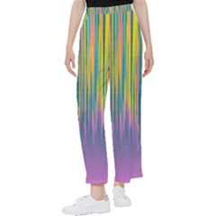 Background-colorful-texture-bright Women s Pants  by Cowasu