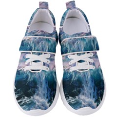 Sea-waves-ocean-water-beach-surf Women s Velcro Strap Shoes by Cowasu