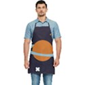 Planet-orbit-universe-star-galaxy Kitchen Apron View1