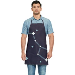 Celebrities-categories-universe-sky Kitchen Apron by Cowasu