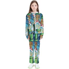 Game Starry Night Doctor Who Van Gogh Parody Kids  Tracksuit by Sarkoni