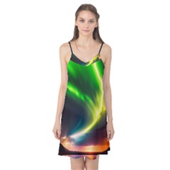 Lake Storm Neon Nature Camis Nightgown  by Bangk1t
