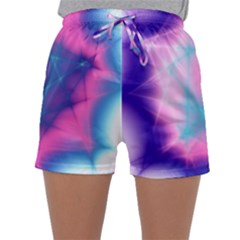 Geometry Abstract Pattern Hypercube Sleepwear Shorts by Bangk1t