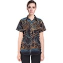 Forest Mushroom Wood Women s Short Sleeve Shirt View1